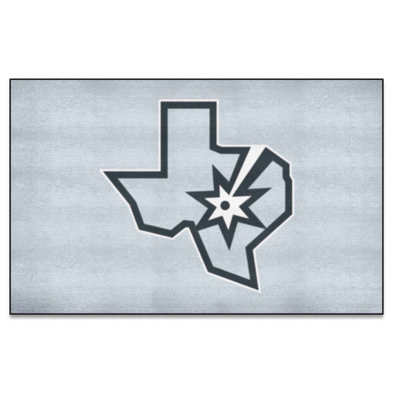 San Antonio Spurs Ulti-Mat Rug - 5ft. x 8ft.