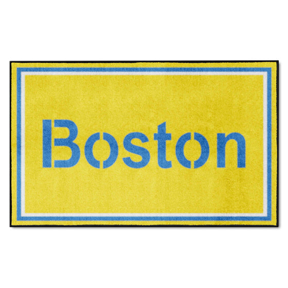 Boston Red Sox 4ft. x 6ft. Plush Area Rug