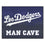 Los Angeles Dodgers Man Cave All-Star Rug - 34 in. x 42.5 in.