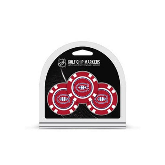 Montreal Canadiens Golf Chip with Marker 3 Pack - Special Order