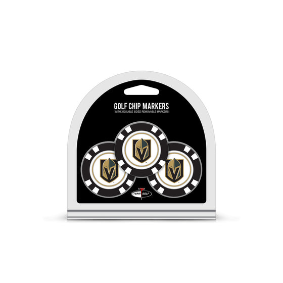 Vegas Golden Knights Golf Chip with Marker 3 Pack - Special Order