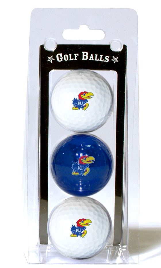 Kansas Jayhawks 3 Pack of Golf Balls - Special Order