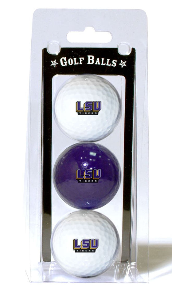 LSU Tigers 3 Pack of Golf Balls - Special Order