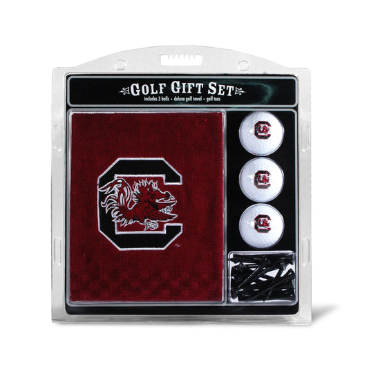 South Carolina Gamecocks Golf Gift Set with Embroidered Towel - Special Order