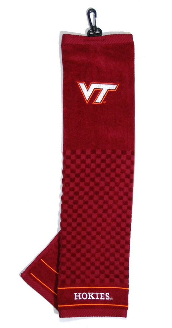 Virginia Tech Hokies Golf Towel 16x22 Embroidered - Special Order