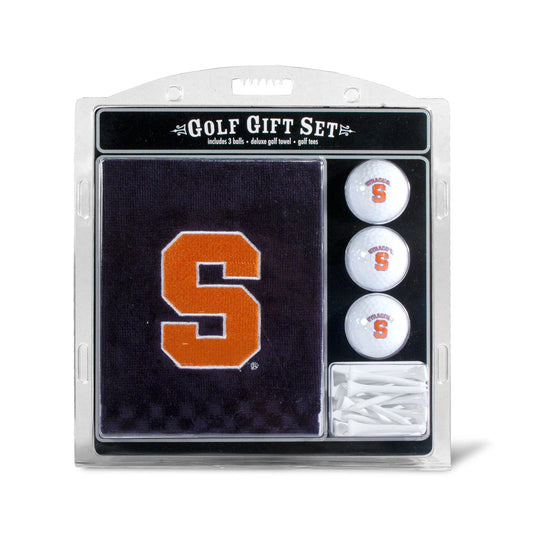 Syracuse Orange Golf Gift Set with Embroidered Towel - Special Order