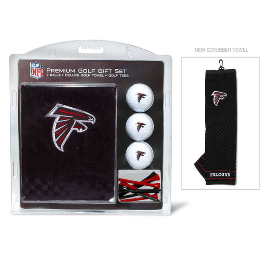 Atlanta Falcons Golf Gift Set with Embroidered Towel - Special Order