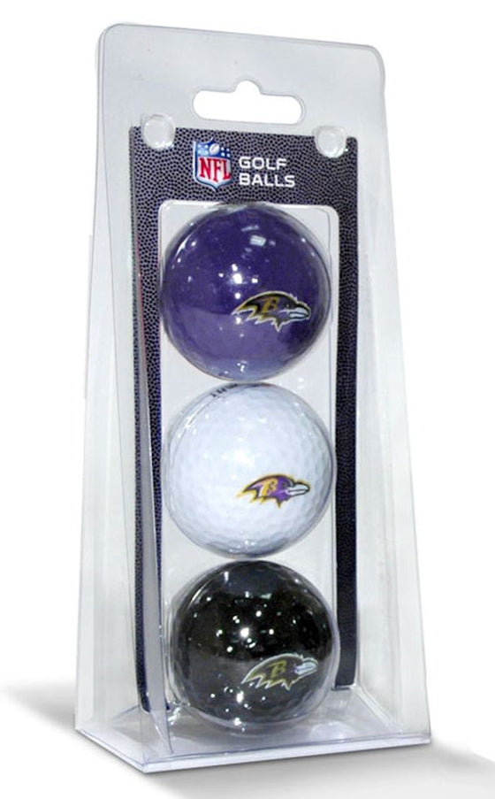 Baltimore Ravens 3 Pack of Golf Balls - Special Order