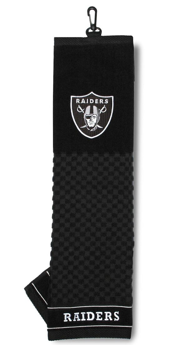 Las Vegas Raiders 16"x22" Embroidered Golf Towel