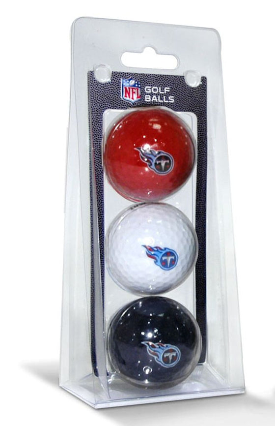 Tennessee Titans 3 Pack of Golf Balls - Special Order