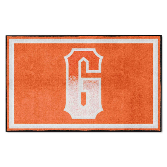 San Francisco Giants 4ft. x 6ft. Plush Area Rug