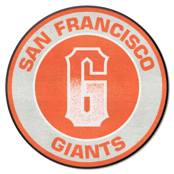 San Francisco Giants Roundel Rug - 27in. Diameter