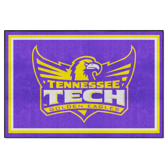 Tennessee Tech Golden Eagles 5ft. x 8 ft. Plush Area Rug