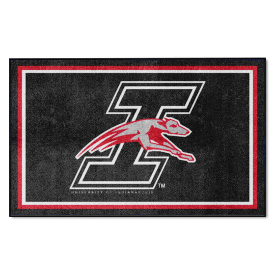 Indianapolis Greyhounds 4ft. x 6ft. Plush Area Rug