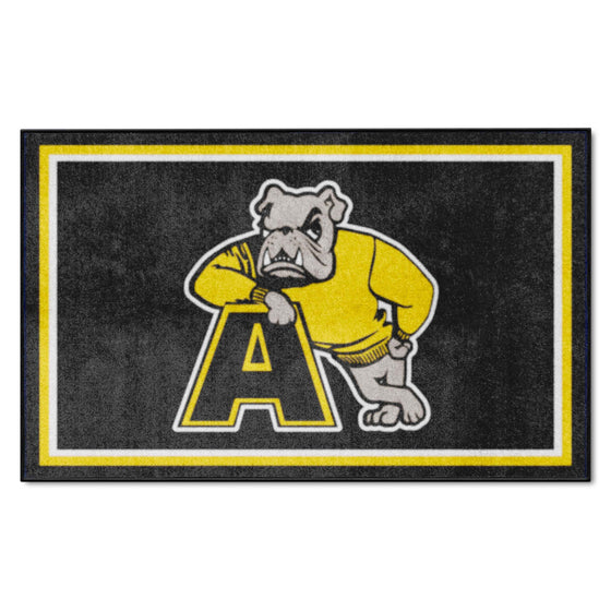 Adrian College Bulldogs 4ft. x 6ft. Plush Area Rug