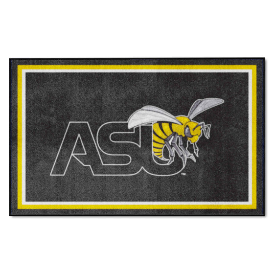 Alabama State Hornets 4ft. x 6ft. Plush Area Rug