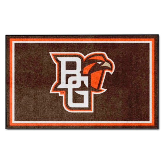 Bowling Green Falcons 4ft. x 6ft. Plush Area Rug