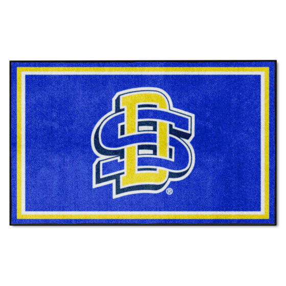 South Dakota State Jackrabbits 4ft. x 6ft. Plush Area Rug