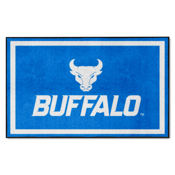 Buffalo Bulls 4ft. x 6ft. Plush Area Rug