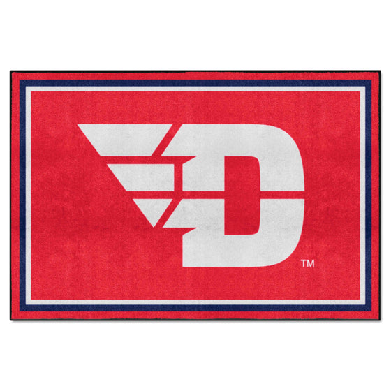 Dayton Flyers 5ft. x 8 ft. Plush Area Rug