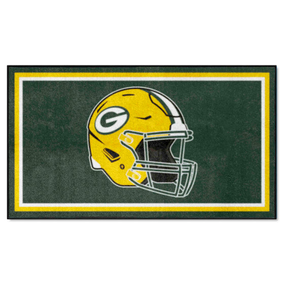 Green Bay Packers 3ft. x 5ft. Plush Area Rug