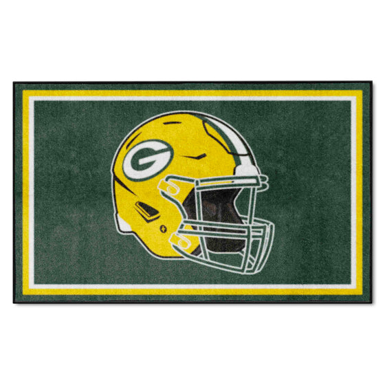 Green Bay Packers 4ft. x 6ft. Plush Area Rug