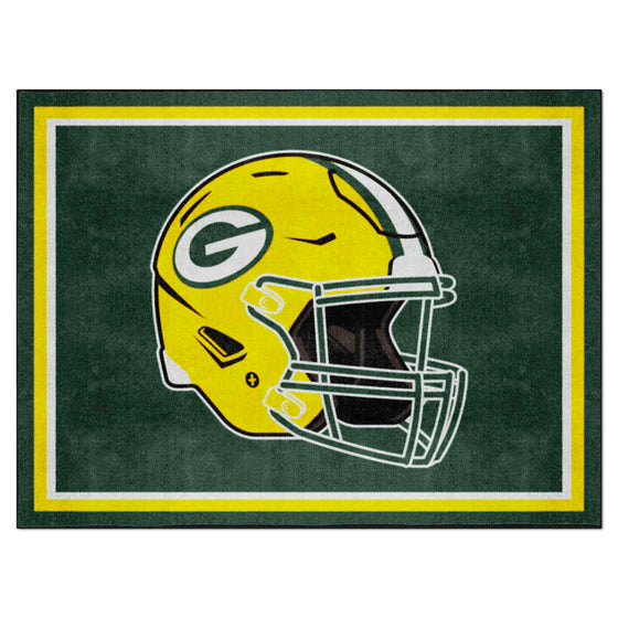 Green Bay Packers 8ft. x 10 ft. Plush Area Rug