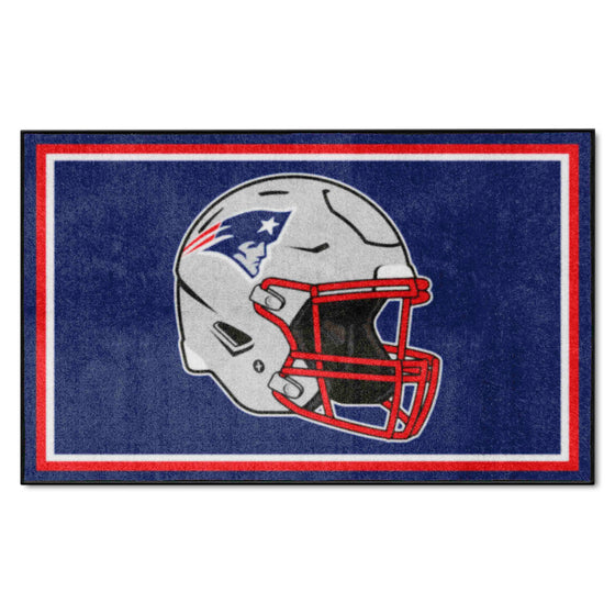 New England Patriots 4ft. x 6ft. Plush Area Rug