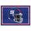 New York Giants 5ft. x 8 ft. Plush Area Rug