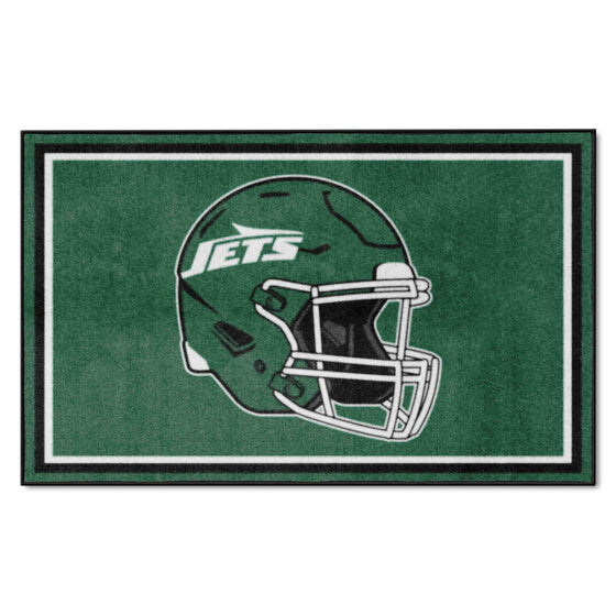 New York Jets 4ft. x 6ft. Plush Area Rug