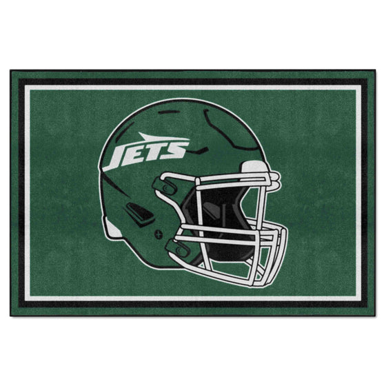 New York Jets 5ft. x 8 ft. Plush Area Rug