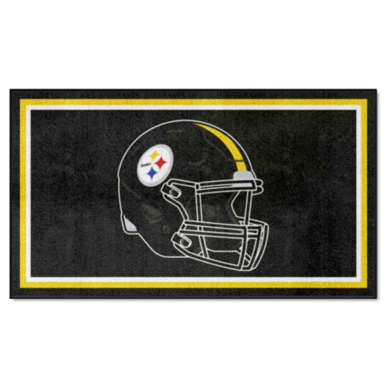 Pittsburgh Steelers 3ft. x 5ft. Plush Area Rug