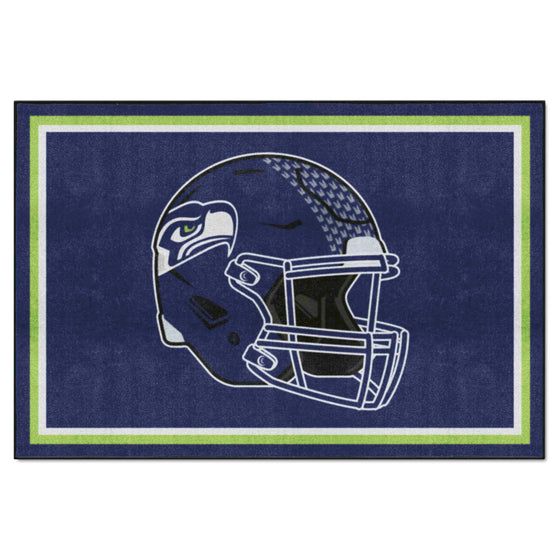 Seattle Seahawks 5ft. x 8 ft. Plush Area Rug