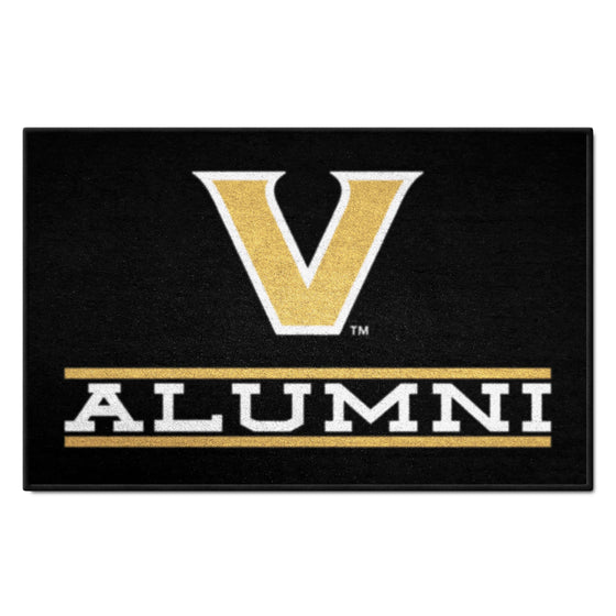 Vanderbilt Commodores Starter Mat Accent Rug - 19in. x 30in. Alumni Starter Mat