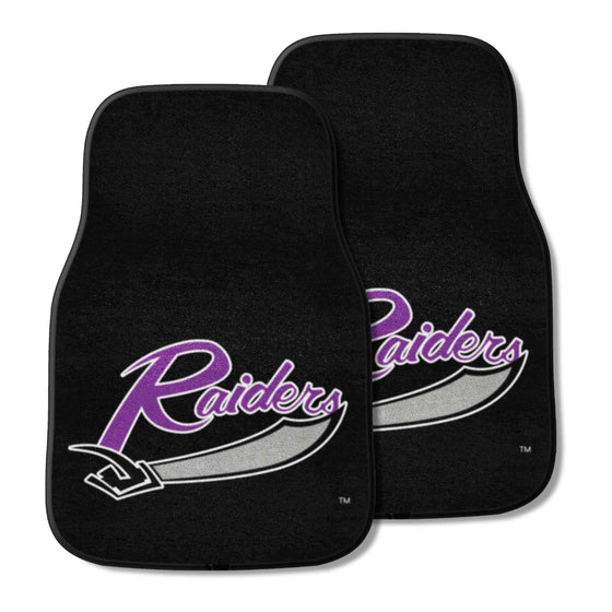 Mount Union Raiders Front Carpet Car Mat Set - 2 Pieces