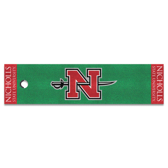 Nicholls State University Colonels Putting Green Mat - 1.5ft. x 6ft.