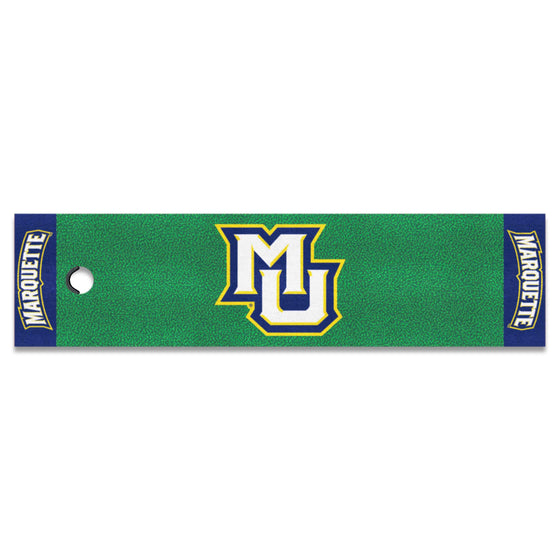 Marquette Golden Eagles Putting Green Mat - 1.5ft. x 6ft.