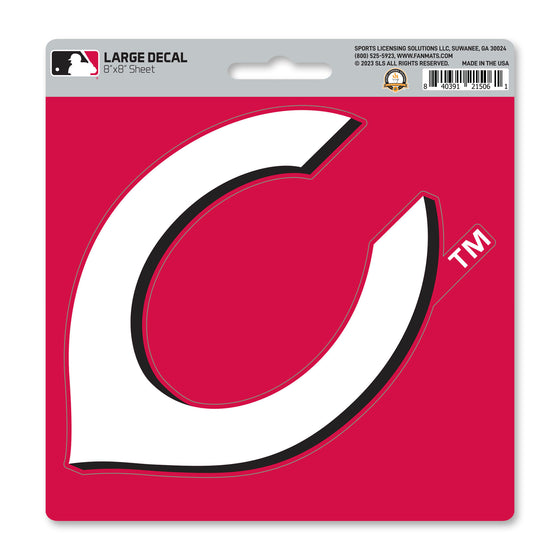 Cincinnati Reds Large Decal Sticker