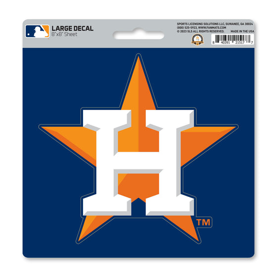 Houston Astros Large Decal Sticker