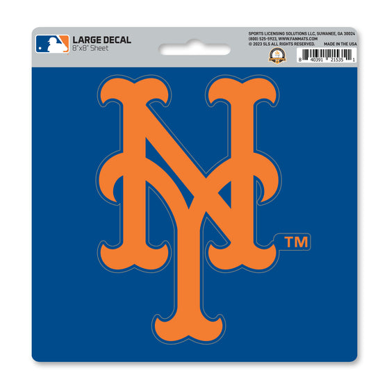 New York Mets Large Decal Sticker