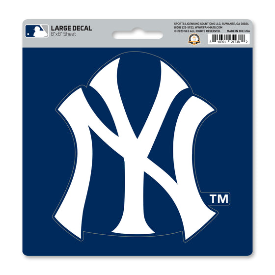 New York Yankees Large Decal Sticker