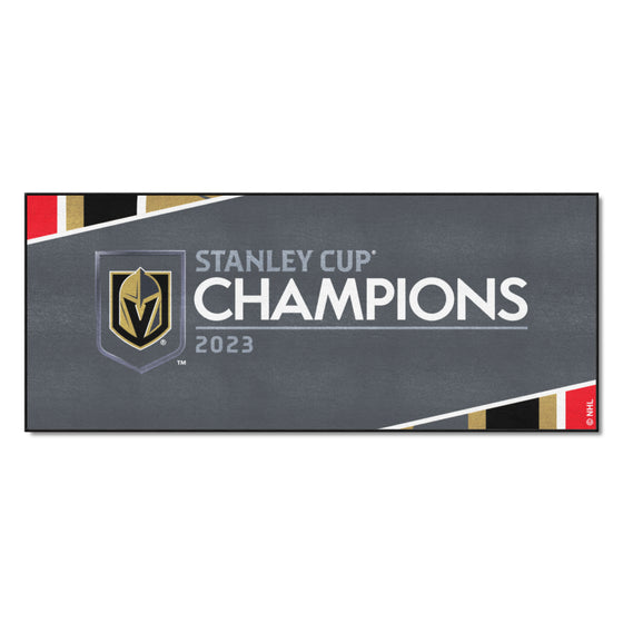 Vegas Golden Knights 2023 Stanley Cup Champions Rink Runner - 30in. x 72in.