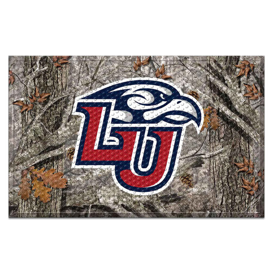 Liberty University Flames Rubber Scraper Door Mat Camo