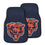 Chicago Bears Front Carpet Car Mat Set - 2 Pieces