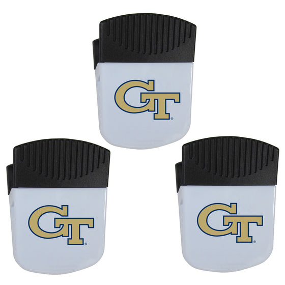 Georgia Tech Yellow Jackets Chip Clip Magnets, 3pk