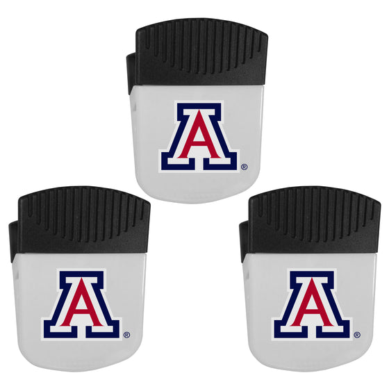 Arizona Wildcats Chip Clip Magnets, 3pk