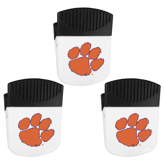 Clemson Tigers Chip Clip Magnets, 3pk