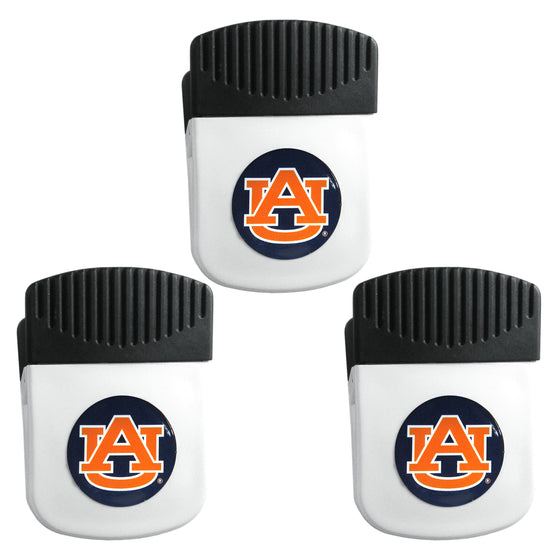 Auburn Tigers Chip Clip Magnet with Bottle Opener, 3pk