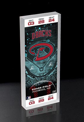 Arizona Diamondbacks 2024 3D Ticket BlocKart