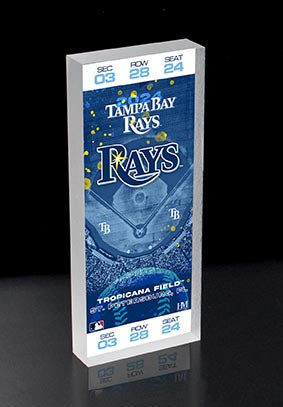 Tampa Bay Rays 2024 3D Ticket BlocKart